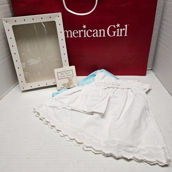 American Girl Bitty Baby Doll Special Occasion Set White Lace Pleasant Company - Picture 6 of 16